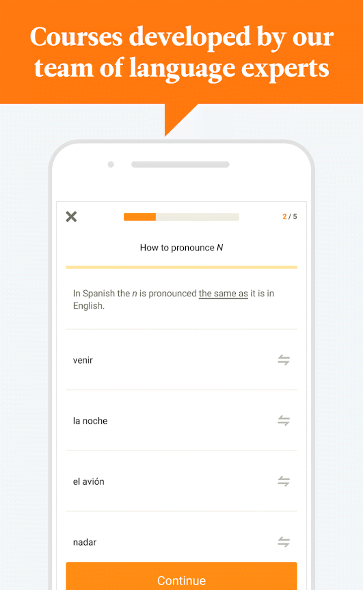 Babbel screenshot 3