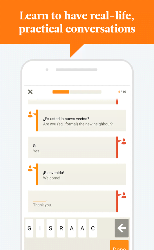 Babbel screenshot 1