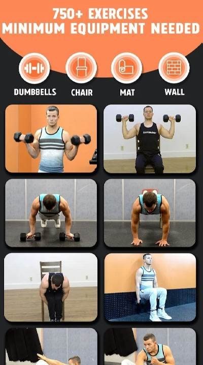 Dumbbell Workout & Fitness screenshot 4