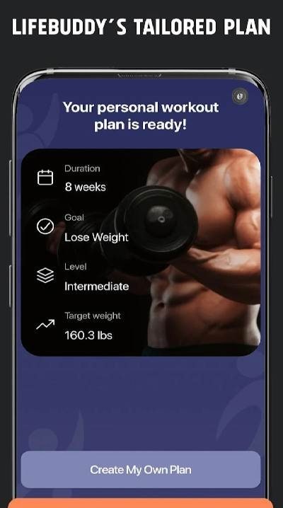 Dumbbell Workout & Fitness screenshot 2