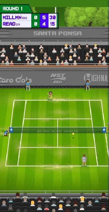 Retro Slam Tennis gameplay preview