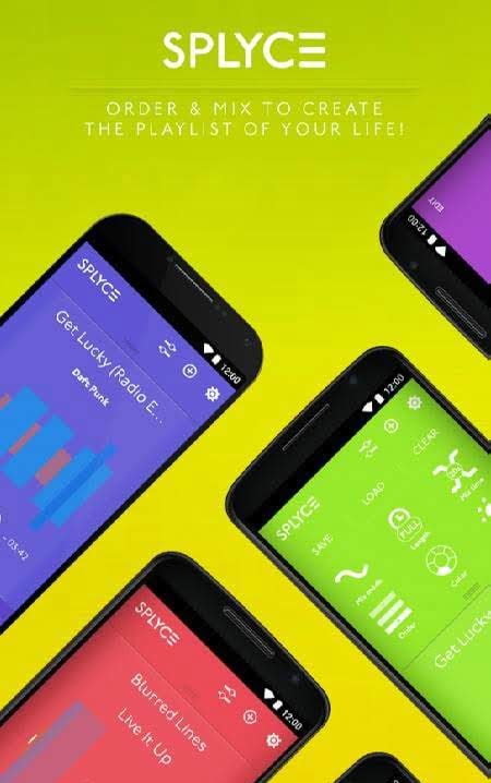 Splyce music player and automix screenshot 1