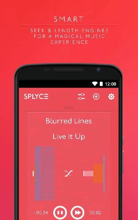 Splyce music player and automix screenshot 4