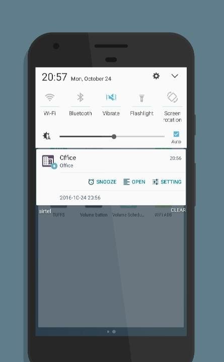 Volume Scheduler profile management