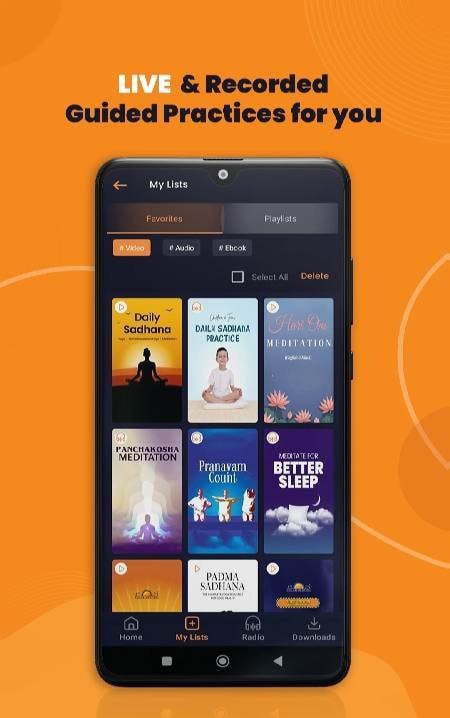 Art of Living Meditation, Yoga screenshot 3