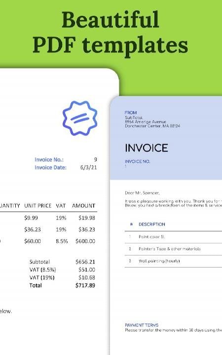 SubTotal - Invoice Maker screenshot 3