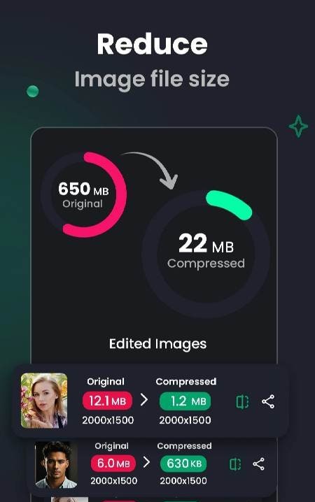 JPEG Image Compressor & Resize screenshot 2