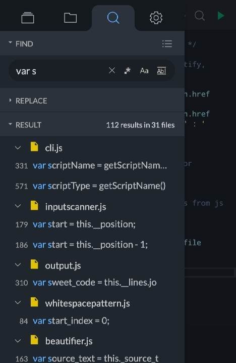 Spck Code Editor / JS Sandbox / Git Client Screenshot 4