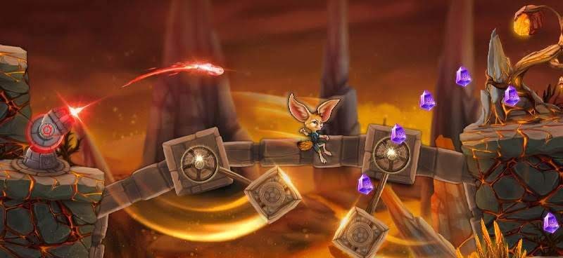 Fin & Ancient Mystery: platformer adventure screenshot 1