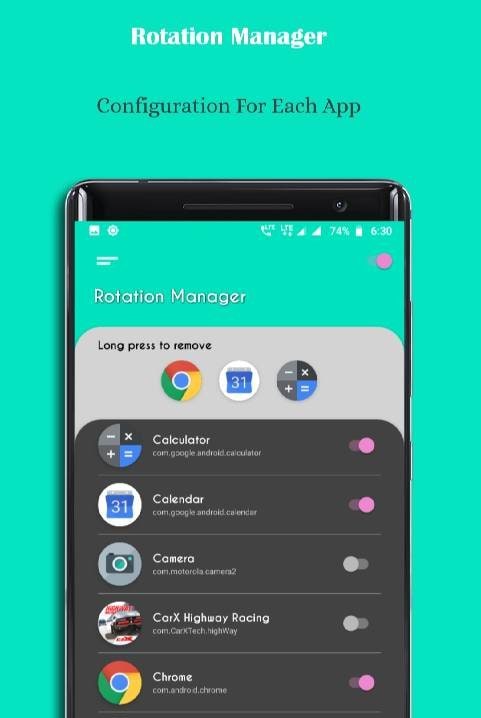 Rotation Manager - Screen Control screenshot 2