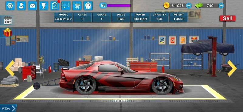 Unlim Drag Racing Super Cars screenshot 1
