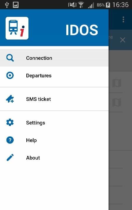 Czech Public Transport IDOS screenshot 2