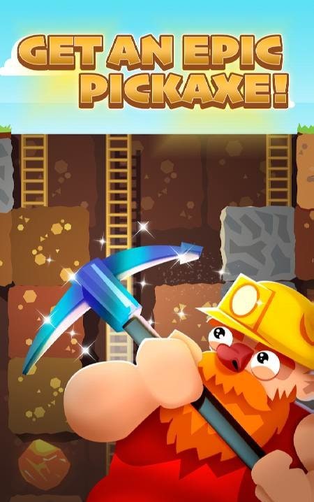 Gold Digger FRVR - Mine Puzzle gameplay screenshot 1