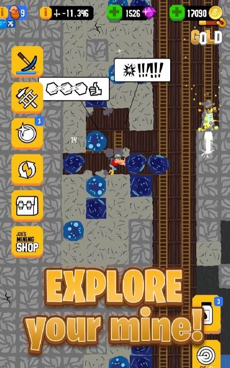 Gold Digger FRVR - Mine Puzzle gameplay screenshot 2