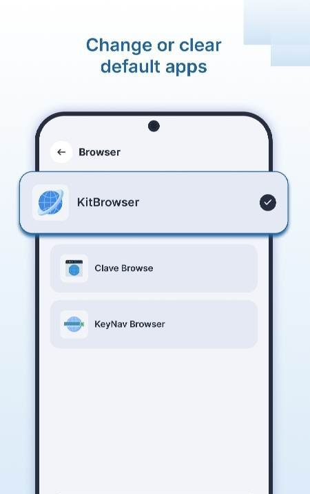 Apps Default Settings Controls screenshot 3