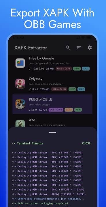 APK Extractor & XAPK OBB screenshot 3