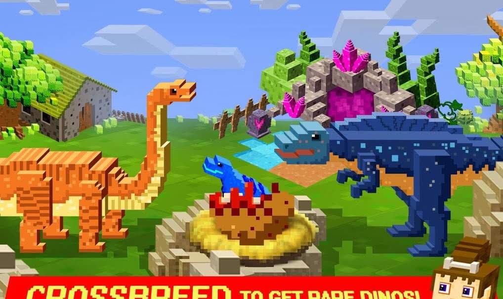 Jurassic Pixel Craft: Dino Age gameplay screenshot 4