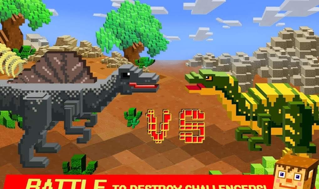Jurassic Pixel Craft: Dino Age gameplay screenshot 2