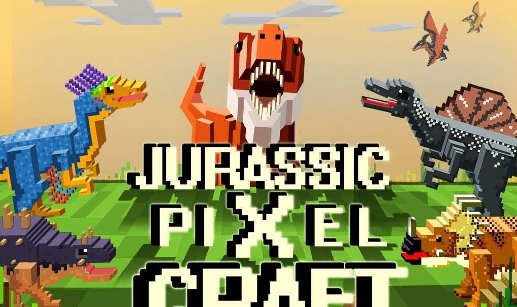 Jurassic Pixel Craft: Dino Age gameplay screenshot 1