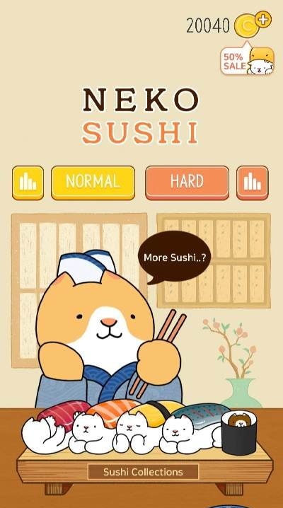 Neko Sushi - Stack Game screenshot 1