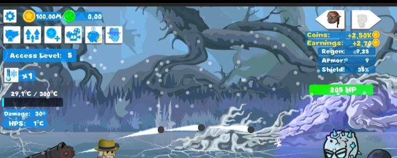 Idle Cannon Quest: Tap Clicker screenshot 1