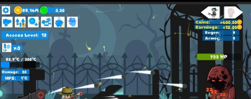 Idle Cannon Quest: Tap Clicker screenshot 4