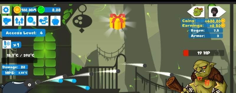 Idle Cannon Quest: Tap Clicker screenshot 3