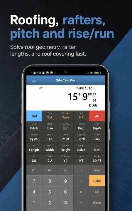 Site Calc Pro screenshot 3