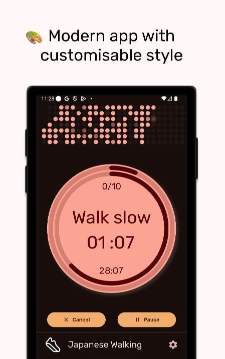 Japanese Walking screenshot 3
