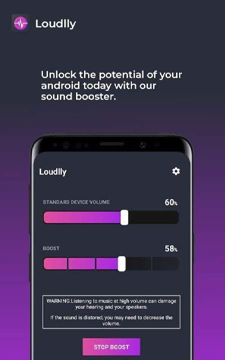Louder volume amplifier screenshot 1