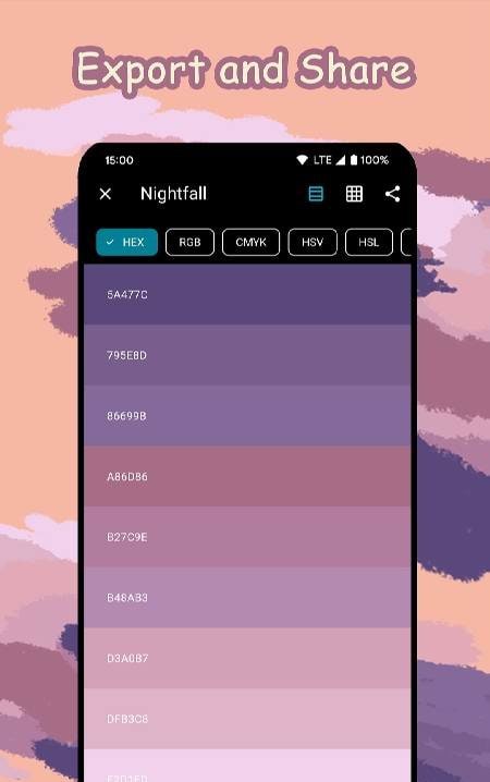 Colorific: Color Palette screenshot 4