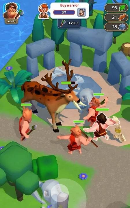 Stone Age Survival - Tribal Game gameplay preview 1