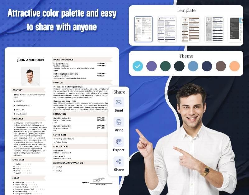 MyCV: Resume Builder screenshot 3