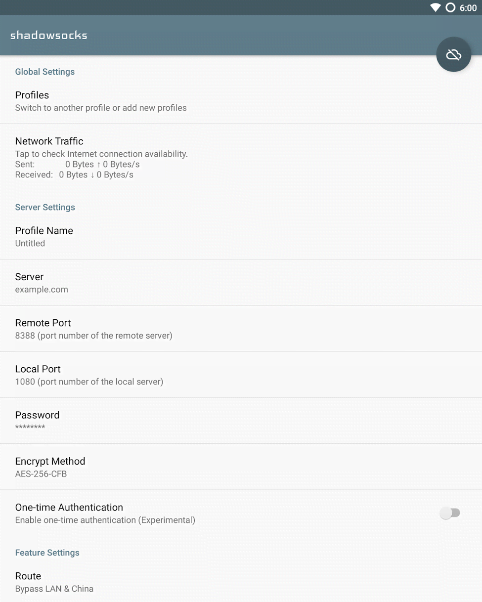 Shadowsocks screenshot 3