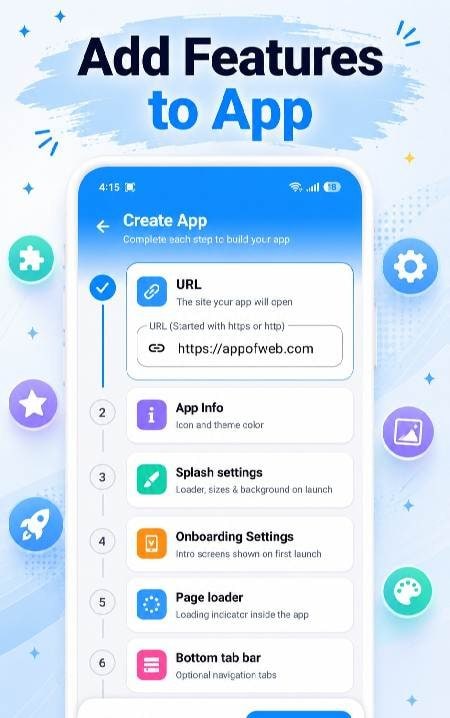 Web to App Converter APK Maker screenshot 2