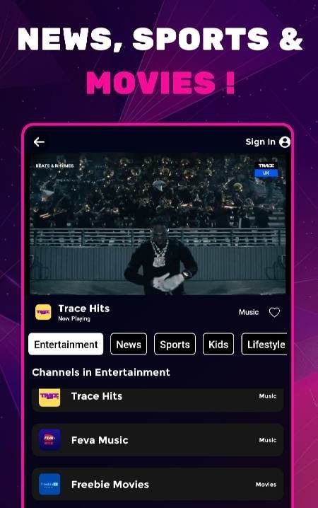 Live TV India - Neo TV+ screenshot 3