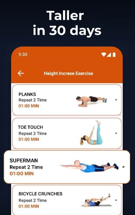 Height Increase Exercise GROW screenshot 3