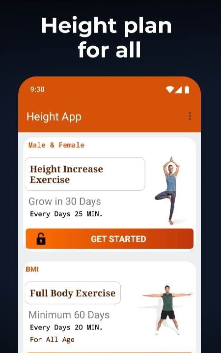 Height Increase Exercise GROW screenshot 1