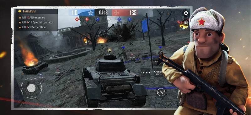 World War 2: Heroes Shoot Game screenshot 4