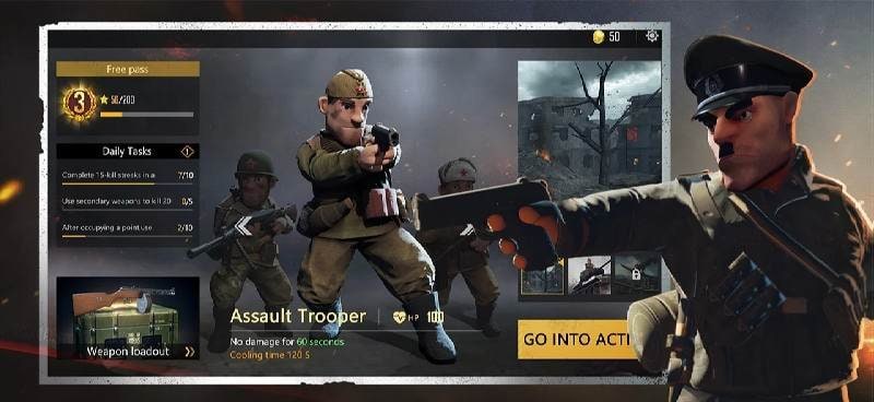 World War 2: Heroes Shoot Game screenshot 3