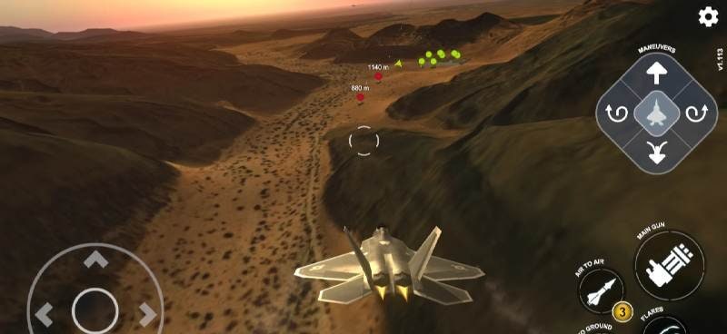 AeroMayhem Air Combat Ace screenshot 1