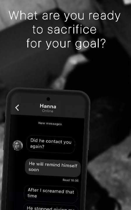 Memento - chat thriller screenshot 2
