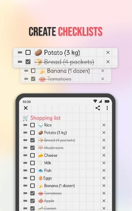 Notes : Color Folders & Lists screenshot 4