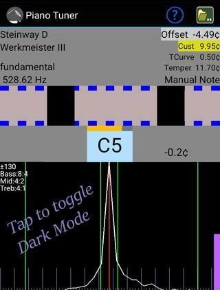 TuneLab screenshot 2