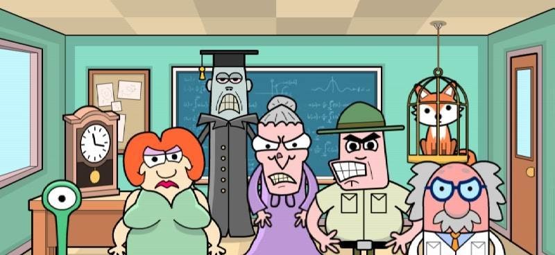 Bash the Teacher! School Prank screenshot 2