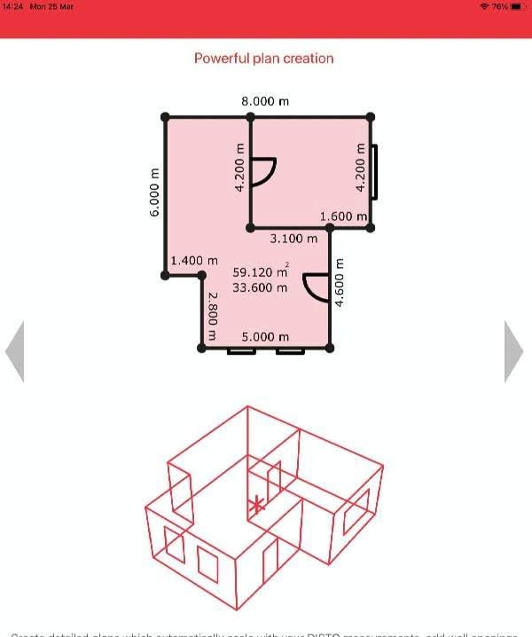 Leica DISTO™ Plan screenshot 2