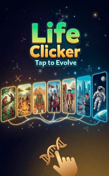 Life Clicker: Tap to Evolve Screenshot 1