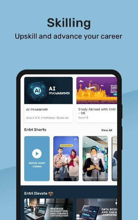 Entri: Learning App for Jobs screenshot 2