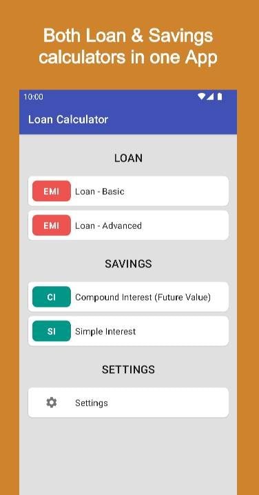 Loan Calculator screenshot 1