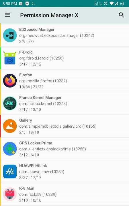 Permission Manager X screenshot 2
